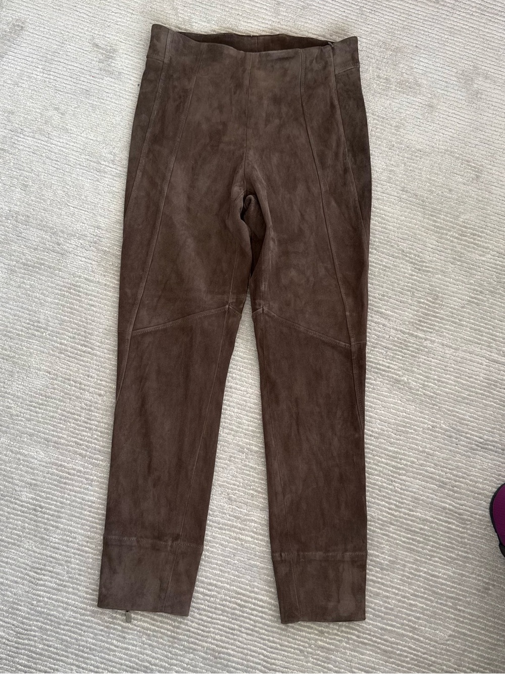 Women’s Brown Suede Pants